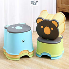 STKASE® Sgabello Antiscivolo Progettato Appositamente per I Bambini, con 2 Scalini, Sgabello da Pediera per Bambini, Sedile per Addestramento per WC, Sgabello per Bambini in Bagno,Giallo