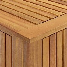 vidaXL Baule da Giardino 60x50x106 cm in Legno Massello di Acacia