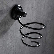 AGGF Mensola per Bagno Nero Tutto in Rame Porta asciugacapelli Bagno Antico Asciugacapelli Rack Rack a Sospensione Hardware