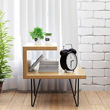Comodini comodini comodino armadio comodino mensola di stoccaggio fine tavolino camera da letto mobili (45x45x55cm) comodino (colore : colore legno, dimensioni: 45x45x55CM)