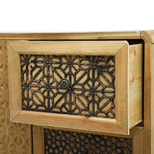 SKM Credenza Marrone 60x30x56,5 cm in Legno
