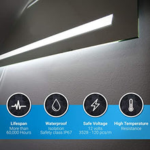 Alasta Specchio LED Retroilluminato | 140x100cm | Boston | Specchio LED Retroilluminato da Bagno | Bianco Caldo A++
