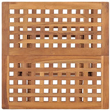 vidaXL Set da Pranzo Giardino Pieghevole 3 pz Cuscino Massello di Teak