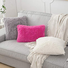MIULEE Confezione da 2 Federe in Felpa per Cuscini Decorative Fodere Copricuscini Arredi per Casa Divano Letto50 X 50 cm Beige