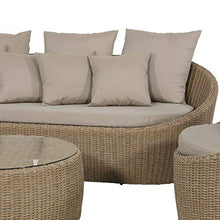 Angolo Moderno per Esterni in Marrone/Taupe - Garden Lounge Ogar