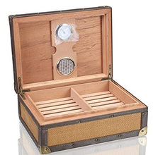NANXCYR Cigar Humidor Storage Case Bag Antico Mat Modello Cigar Humidor Desk per ca.