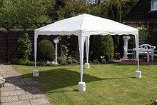 Vanage VG-8682 Zavorre per Gazebo, Bianco, 24x24x25 cm