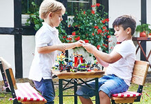 Pinolino 201395 - Set di Tavolo e panchine da Esterno per Bambini