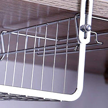 1yess Cremagliera Moderna Stile retrò Realizzato in Acciaio Inossidabile Spazio di Risparmio 8bayfa
