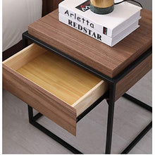 Comodini Comodino Nordic Moderno Semplice Tabella Ferro Battuto Laterale personalità Creativa Armadietti Piazza Camera Comodino Comodini Camera