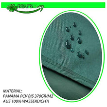 fregaren.de - Tetto di ricambio per gazebo 3 x 4 m, sabbia anticata, impermeabile, materiale: Panama PCV Soft 370 g/m², modello 9 (verde)
