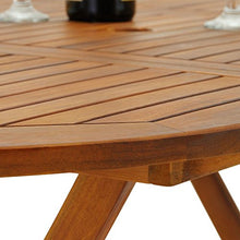 Deuba Tavolo e Sedie da Giardino Boston 6+1 Legno Set da Pranzo Esterni Terrazzo Arredo Balcone