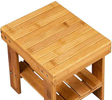 RYH Bagno Sgabello Leggero, Sgabello per Fiori Sgabello Piccolo per Bagno Sgabello in bambù Sgabello per gradini Sfera Antiscivolo Gratuita del Piede