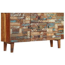 vidaXL Credenza Legno Massello di Recupero Rustica Armadietto Mobiletto Madia