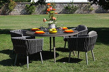 adami Poltrona da Giardino in Alluminio San Diego Grigio