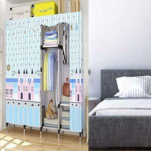 JINPENGRAN Moderno e Minimalista Hanging Assemblato Armadio, casa Panno Bagagli Armadio