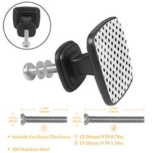 Motivo a punti neri Pomelli per Porta Set di 4 Pomelli per Mobili Manopole per Cassetti Cucina Armadio Vetro