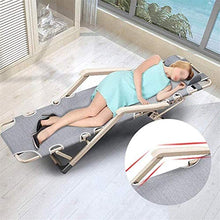 Sedie reclinabili chaise longue con peso zero, con imbottitura pieghevole, reclinabile, per spiaggia, piscina, giardino, esterno e interno, supporta 199,6 kg