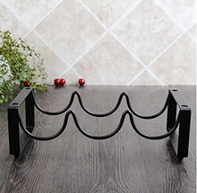 GJSN Portabocchiaia, Ferro Battuto Forte Forma Del Cuscinetto Semplice e Durevole Può Essere Sovrapposta Può Mettere 6 Bottiglie Di Ornamenti Creativi Di Vino,34.4 * 17 * 11 cm,34.4 * 17 * 11 cm