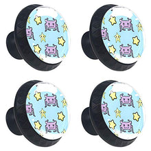 Wetia Stella Robot Viola per la Cucina di casa Armadio Armadio Armadio Nero 3,5 x 2,8 cm