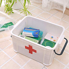 Scatola portaoggetti, kit di pronto soccorso, scatola di plastica per medicine da viaggio