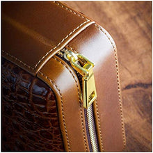 SCDZS Cigar Box Cigar Humidor - Cuoio di buona Tenuta Desktop Cigar Humidor Cigar Portable Storage Box