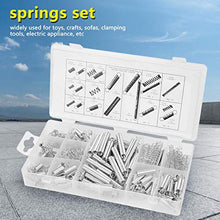 Kit assortimento molle per l'industria della compressione, 200 pezzi/set 20 misure Kit assortimento molle per estensione della compressione in acciaio al carbonio con scatola