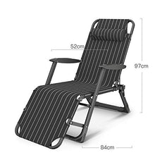 Moolo Lettino Prendisole Zero Gravity Chair, Patio Chaise Longue Poltrona per Il Riposo Poltrona per Il Riposo Poltrona per Il Riposo (Color : A)