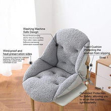 GXFCQKDSZX Morbido Cuscino di Supporto Lombare in Peluche, utilizzato per Auto da Ufficio e familiari