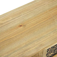 SKM Credenza Marrone 60x30x56,5 cm in Legno