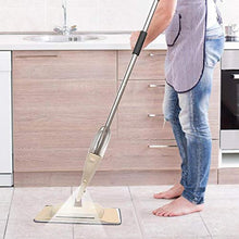 SSAYY Spray Mop Mop per Pavimenti Spray con 2 Cuscinetti Riutilizzabili in Microfibra Mop per Rotazione A 360 Gradi Mop per Cucina Domestica Piastrelle in Fibra per La Pulizia del Pavimento