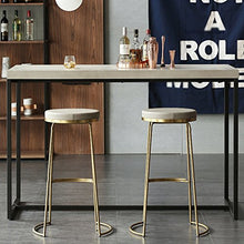 HTDZDX-Sgabelli da bar, sgabelli sgabelli Metallici Soggiorno Camera da Letto Coffee Shop Sgabello da toeletta (Size : 45cm)