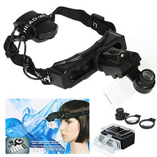 SaySure - 8 Lens Headband Head Strap Magnifier Watch Repair