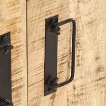 vidaXL Credenza 60x30x75 cm in Legno di Mango Grezzo