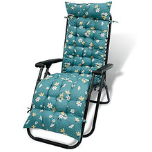 harupink Cuscini per Sdraio Giardino, Cuscino Poltrona Paradise con Sei Funi Fisse Morbido Buon Effetto Rimbalzo 100% Fibra Cotone Perlato Riempitivo per Giardini Cortili (#3, 48*155CM)