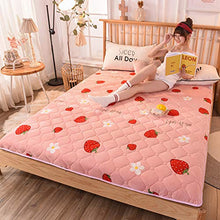 MB*ZL Student Dormitory Folding Mattress，Travel Thick Mattress，Portable Thicken Pad Tatami-E-150 * 200cm
