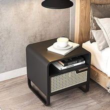 Cajolg comodini in legno comodino comodino per camera da letto e soggiorno, 50 x 45 x 50 cm