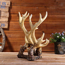 Buy and buy at Brandon Home Resin Craft Antler Ornaments Nostalgic Retro Handmade Custom Wine Racks Crafts OrnamentsResinA