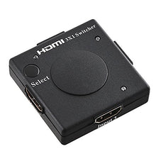 SaySure - 3 in 1 out HDMI Video Audio Switch Switcher Selector Hub Box