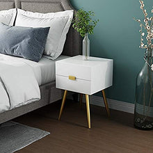 Comodini Laterale Pieno Forma Legno Semplice e Durevole e Pratico (Size : 40×41.5×59cm)