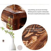 5 pezzi di combinazione di tavolo e sedia in legno massello anticorrosivo da patio patio esterno rotondo tavolo da pranzo e sedia retrò, set di mobili per veranda, per caffè / bar / ristorante