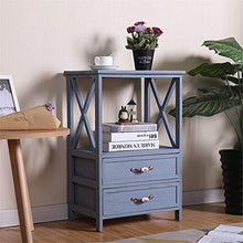 Comodino Comodino Camera da Letto Comodino Comodino 4 Colori Arredamento Moderno (Color : Blue, Size : One Size)
