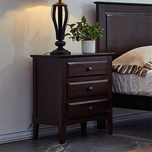 Comodini 3 cassetti mobili camera da letto legno comodino multifunzione armadio comodino comodino cassetto comodino (colore: noce, dimensioni: 51x40x67CM)
