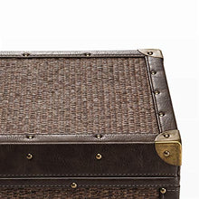 ZLMMY Cigar Humidor Creativo di Sicurezza a Due Livelli a Quattro Zone Mat Antico Modello casa Cigar Box 50 Sticks Cigar Humidor Box