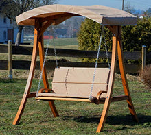 ASS, Rio, Altalena Hollywood in legno di larice con tettuccio