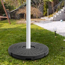 Base per ombrellone da spiaggia, supporto per ombrellone da 4 pezzi, base impermeabile stabile e facile da installare per ombrellone, pratica per tenda da campeggio
