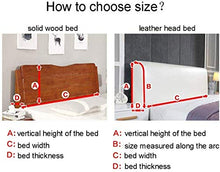 HOME MEIRONG Letto Fodera della testata letto Protector Stretch antipolvere copriletto capo per Twin regina completa California letti 180 * 65CM