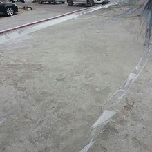 XHCP Telo in Tela Cerata Tenda in PVC Addensato con Occhielli Telo Resistente e Massiccio Impermeabile, Trasparente, Dimensioni Personalizzabili, 1 m * 2,6 m
