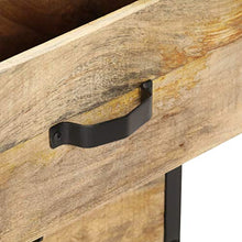 vidaXL Cassettiera 60x30x75 cm in Legno Massello di Mango