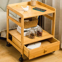 ZFB8B Comodini Movable Divano Laterale Mobile ad Angolo Tavolino con Ruote Nanzhu Camera Comodino 1PCS